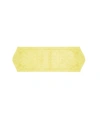 Home Weavers Waterford Bath Rug, 22" X 60" In Yellow