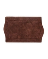 Home Weavers Waterford Bath Rug, 24" X 40" In Chocolate