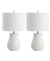 Safavieh Dayton Set Of 2 Table Lamp In White