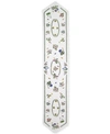 Avanti Portmeirion Botanic Garden 72" Table Runner In Ivory