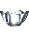 Belleek Pottery Dune Party Bowl In Clear