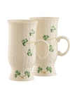 Aynsley China Irish Coffee Mugs Pair In Open White