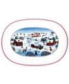 Villeroy & Boch Naif Christmas Pickle Dish In White