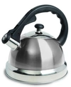 MEGAGOODS MR. COFFEE CLAREDALE 2.2 QUART STAINLESS STEEL WHISTLING TEA KETTLE WITH NYLON HANDLE