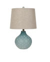 CRESTVIEW 22" GLASS TABLE LAMP