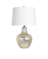 CRESTVIEW 25" GLASS TABLE LAMP