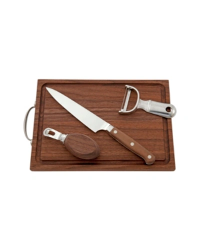 Fortessa Crafthouse 4pc Bar Tool Set In Brown