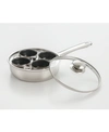 COOK PRO COOKPRO 4 CUP EGG STAINLESS STEEL EGG POACHER WITH NON-STICK EGG CUPS