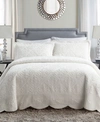 Vcny Home Westland 3-pc. Full Plush Bedspread Set In Ivory
