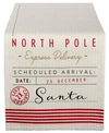 Design Imports Santa's Workshop Table Runner In Red