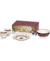 Villeroy & Boch Toys Delight 6 Piece White Breakfast Set In Multi