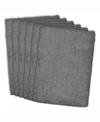 Design Imports Essential Microfiber Dishtowel, Set Of 6 In Grey