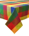 DESIGN IMPORTS INDIAN SUMMER CHECK TABLECLOTH 60" X 84"