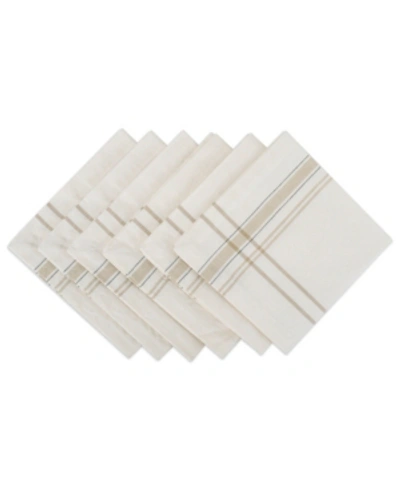 DESIGN IMPORTS CHAMBRAY FRENCH STRIPE NAPKIN, SET OF 6