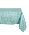 DESIGN IMPORTS DIAMOND OUTDOOR TABLECLOTH WITH ZIPPER 60" X 84"