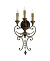 Cyan Design Meriel 3 Light Wall Bracket In Rust