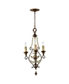 Cyan Design Meriel 3 Light Chandelier - Rust In Rust
