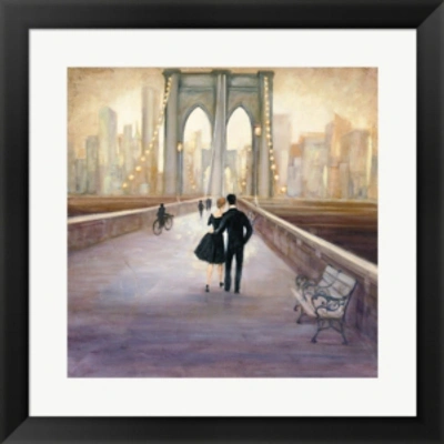 Metaverse Bridge To Ny By Julia Purinton Framed Art In Multi