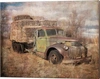 METAVERSE VINTAGE HAY TRUCK BY RAMONA MURDOCK CANVAS ART