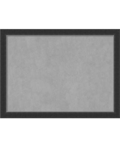 Amanti Art Corvino Black 31x23 Framed Magnetic Board
