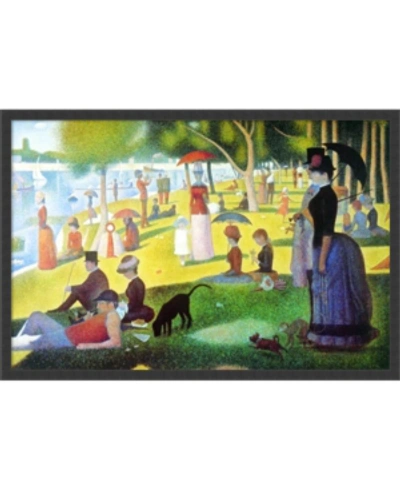 Amanti Art Sunday Afternoon On The Island Of La Grande Jatte, 1884-1886 Framed Art Print