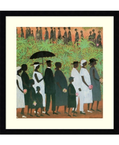 Amanti Art Funeral Procession Framed Art Print