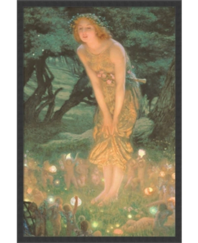 Amanti Art Midsummer Eve By Edward Robert Hughes- Framed Art Print
