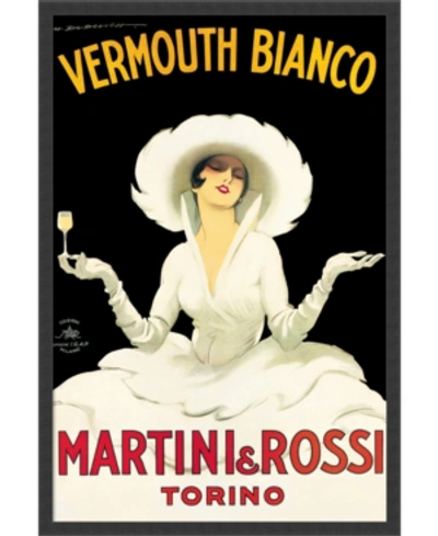 Amanti Art Martini And Rossi By Marcello Dudovich- Framed Art Print