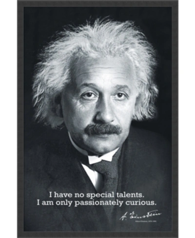 Amanti Art Einstein Curiosity- Framed Art Print