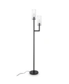 HUDSON & CANAL BASSO FLOOR LAMP WITH DOUBLE TORCHIERE