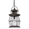 Elk Lighting Village Lantern Collection 1 Light Outdoor Pendant In Weathered Charcoal In Charcoal