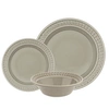 Portmeirion Botanic Garden Harmony 12 Piece Dinnerware Set, Service For 4 In Grey