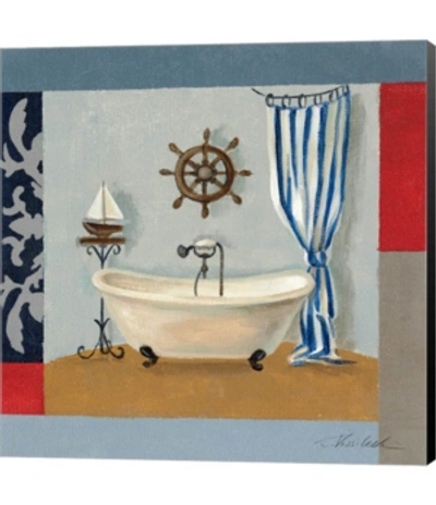 Metaverse Nautical Bath Ii By Silvia Vassileva Canvas Art In Multi