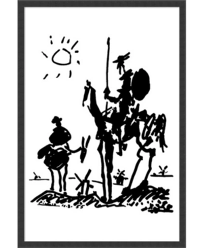 Amanti Art Don Quixote By Pablo Picasso- Framed Art Print
