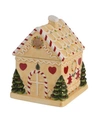 SPODE CHRISTMAS TREE GINGERBREAD HOUSE CANDY JAR