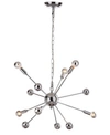 Safavieh 6-light Matrix Sputnik Pendant In Chrome