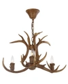 Safavieh Makani 21.5-inch Dia Antler Chandelier In Brown
