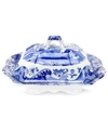 Spode Blue Italian Covered Vegetable Dish