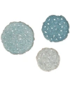 Jla Home Madison Park Rossi Blue Iron Painted Wall Decor Set Of 3 In Blue