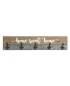 STRATTON HOME DECOR RUSTIC HOME SWEET HOME HOOKS