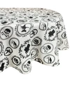 DESIGN IMPORTS HALLOWEEN PORTRAIT TABLECLOTH