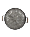 AB HOME RAVELLO ROUND TRAY