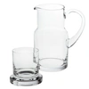 Badash Crystal 2-piece Manhattan Carafe Set In Clear