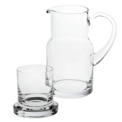 Badash Crystal 2-piece Manhattan Carafe Set In Clear