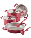 RACHAEL RAY CREATE DELICIOUS STACKABLE NONSTICK 8-PC. COOKWARE SET
