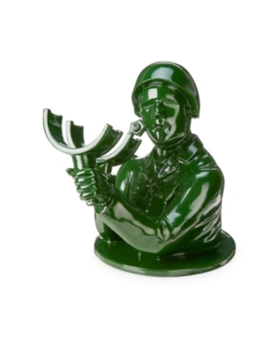 Foster & Rye Army Man Bottle Holder In Green