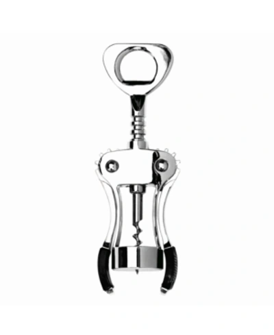 True Spiral Winged Corkscrew In Silver