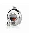 Viski Scope Flask In Silver