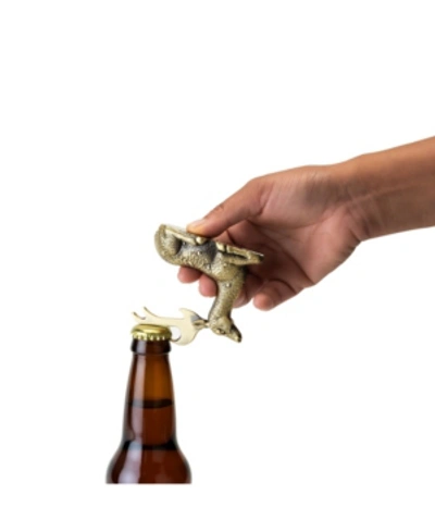 Twine Gilded Deer Bottle Opener In Gold Tone