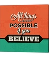 METAVERSE ALL THINGS ARE POSSIBLE IF YOU BELIEVE BY LORAND OKOS CANVAS ART